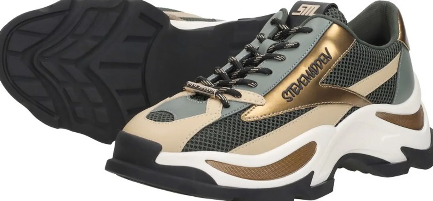 Steve Madden Zoomz Khaki Fashion